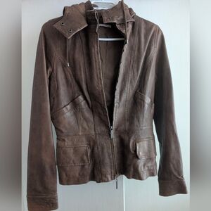 Brown Leather VINCE 🤎